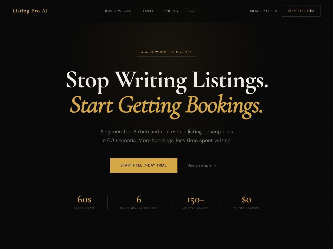 Listing Pro AI