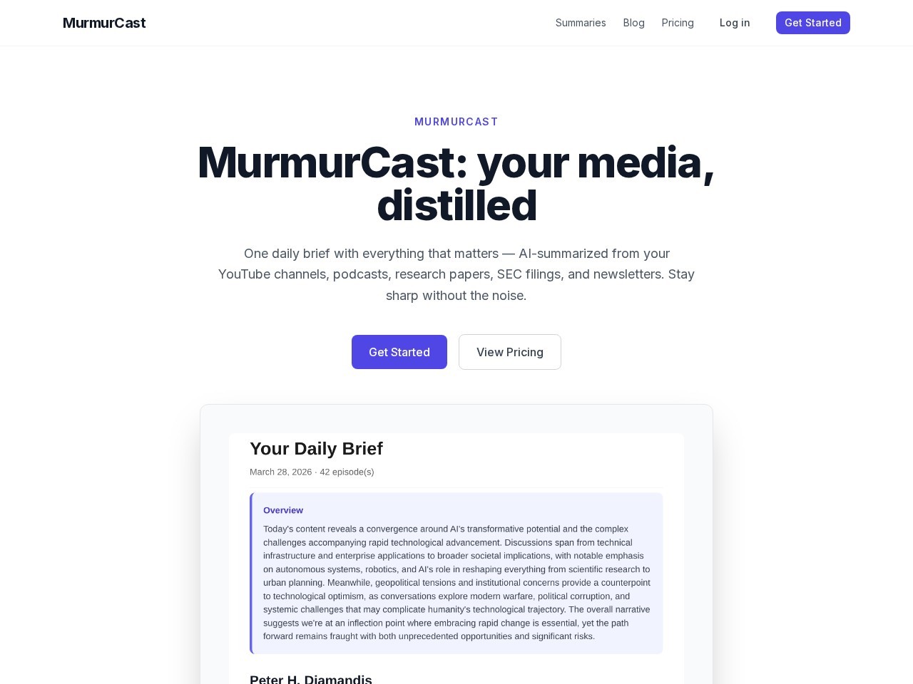 MurmurCast