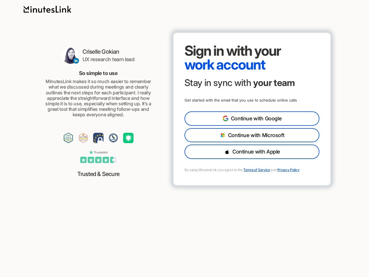 MinutesLink