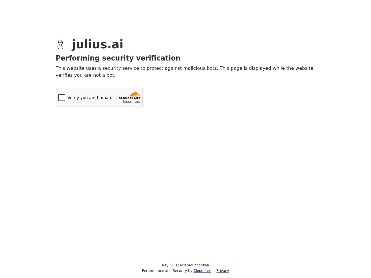 Julius AI