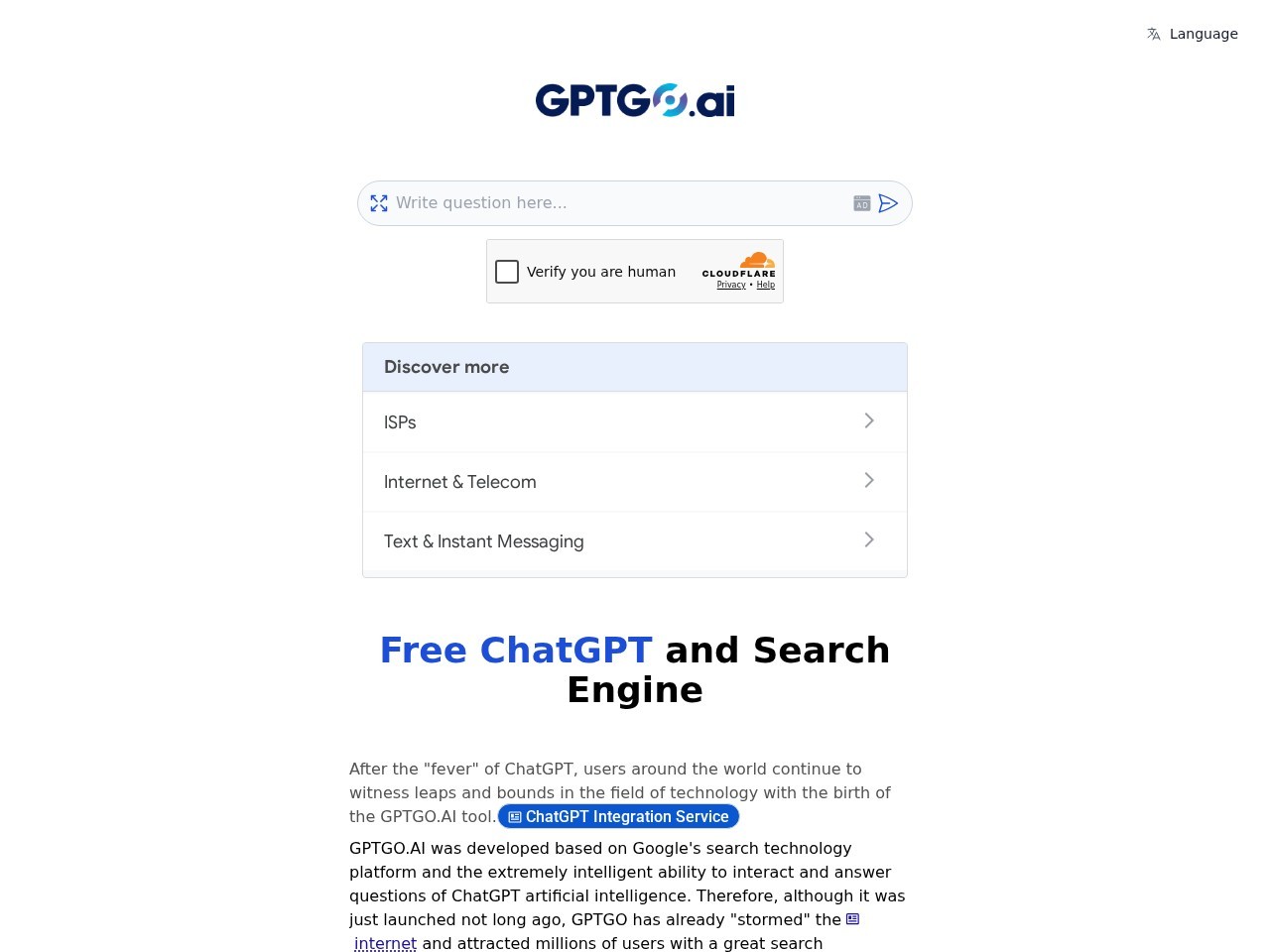GPTGO