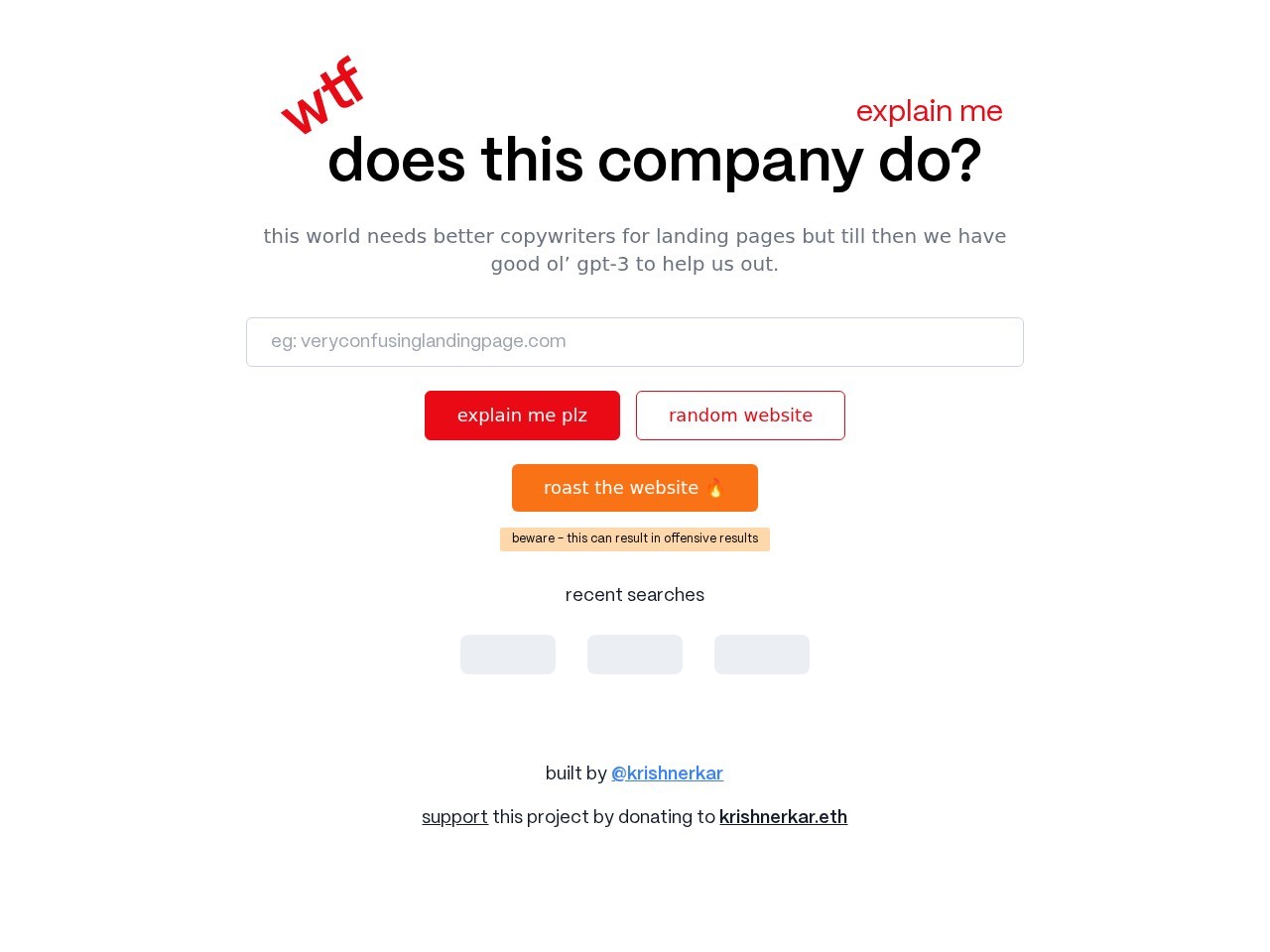 WTF Does This Company Do?