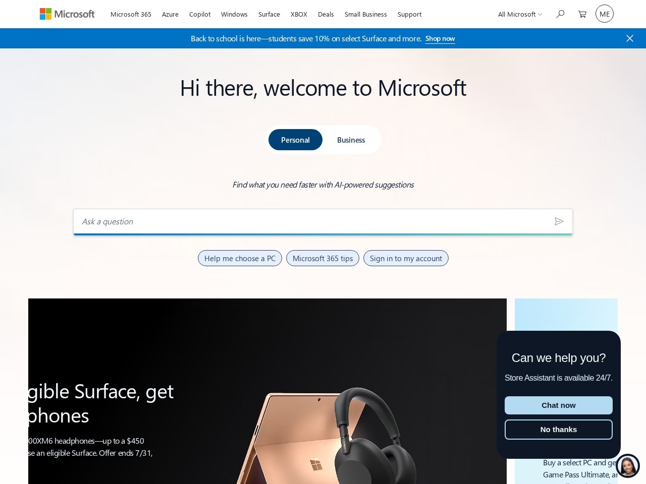 Microsoft Knowledge Exploration