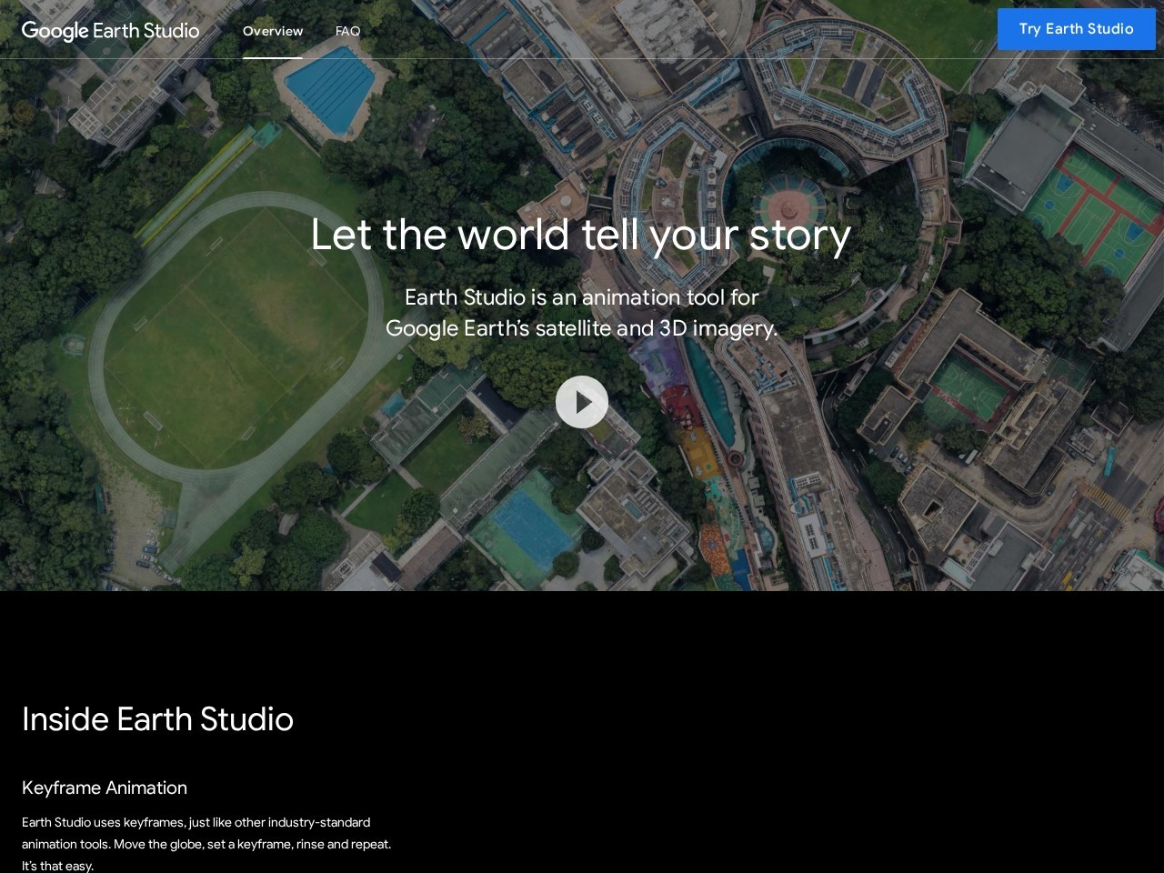 Google Earth Studio