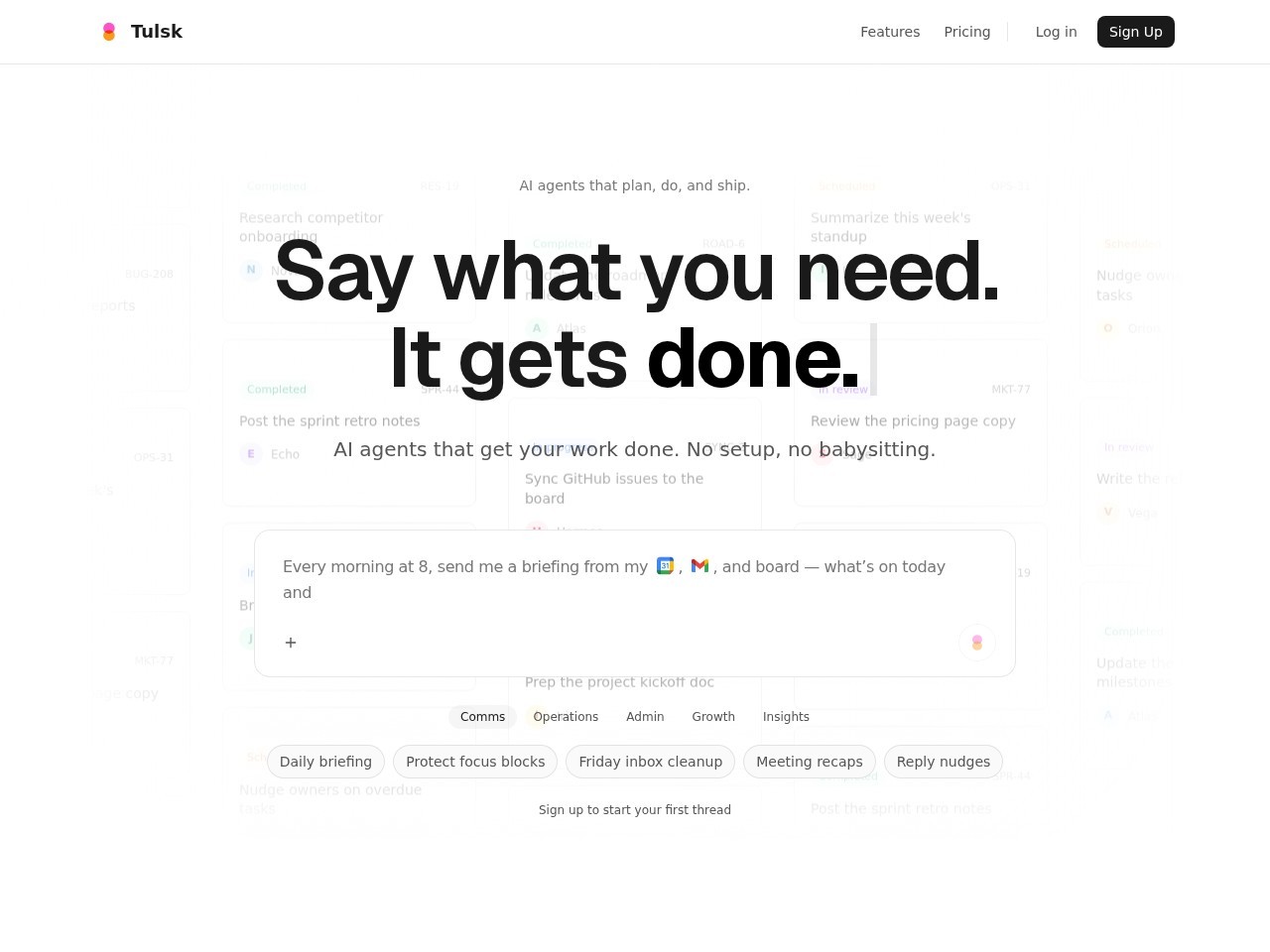 Tulsk.io