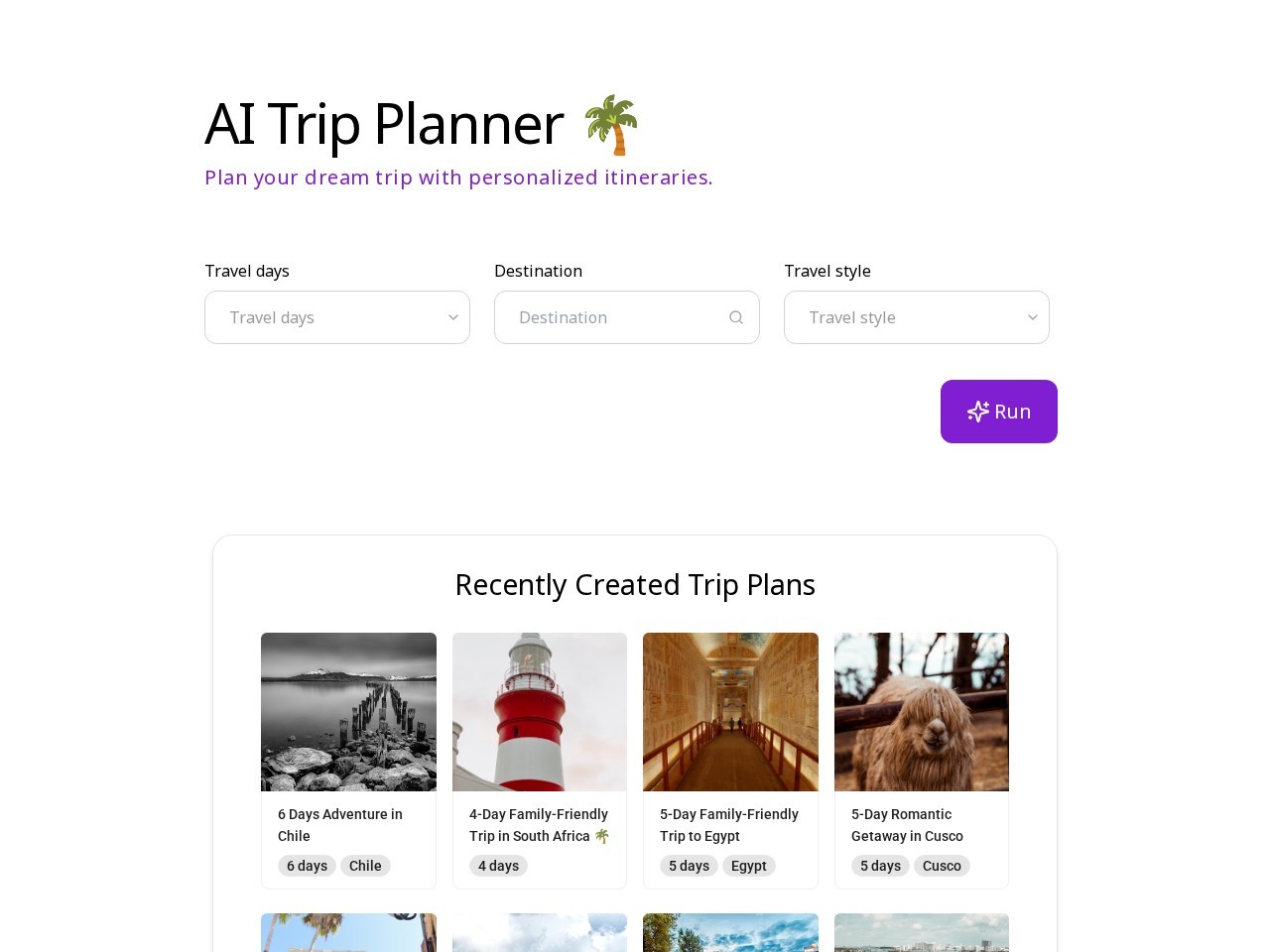 AI Trip Planner